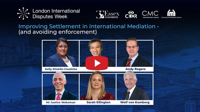 Improving Settlement in Int. Mediation Blog Graphic