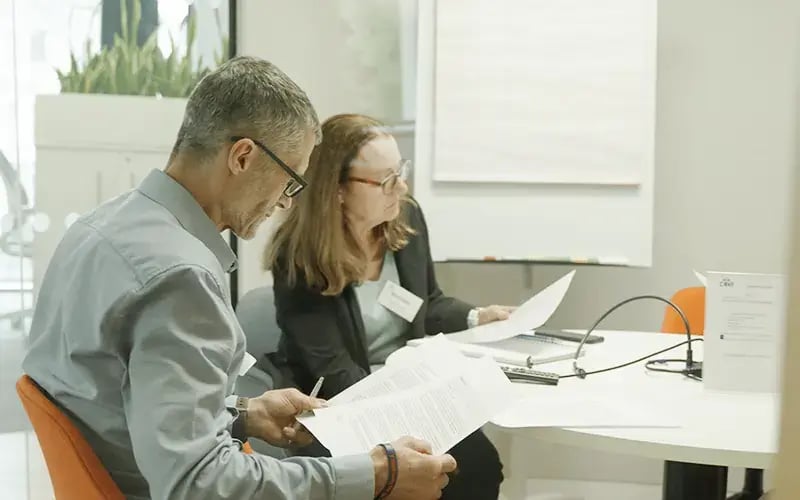 CEDR-2-Delegates-study-paperwork