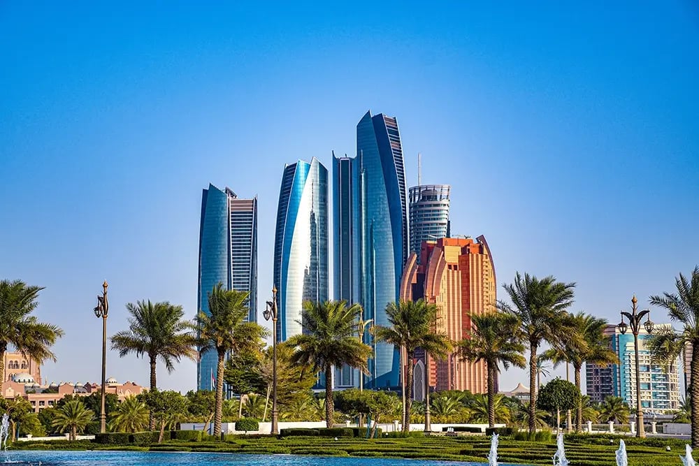 CEDR-Abu-Dhabi-City-Shot-with-palm-trees