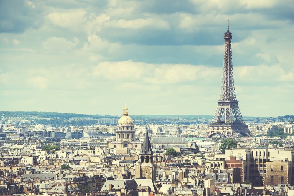 View on Eiffel Tower, Paris, France-1