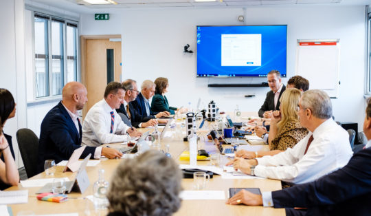 CEDR Trustee meeting in session
