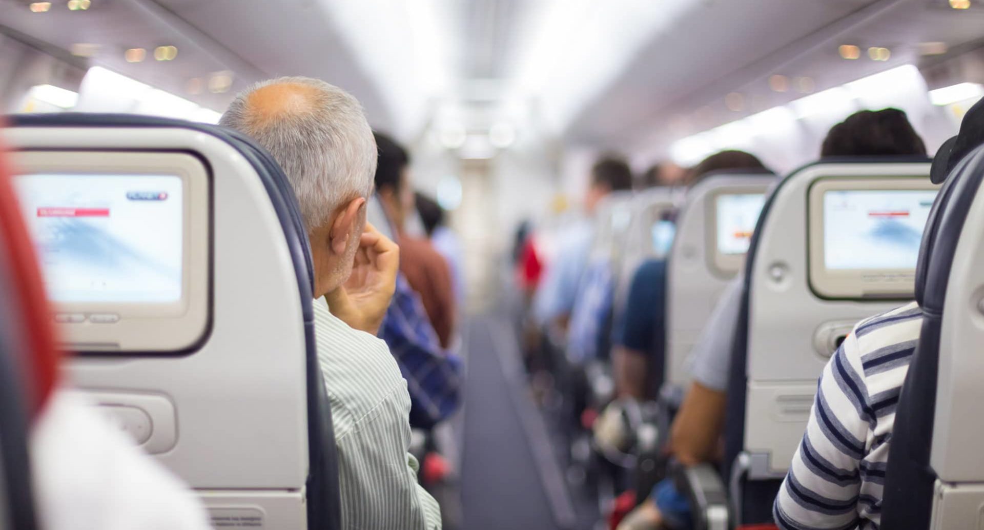 People on flight