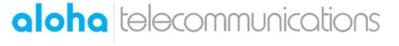 aloha telecommunications logo