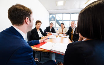 Mediation around table